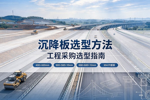 夏邑沉降板选择方法