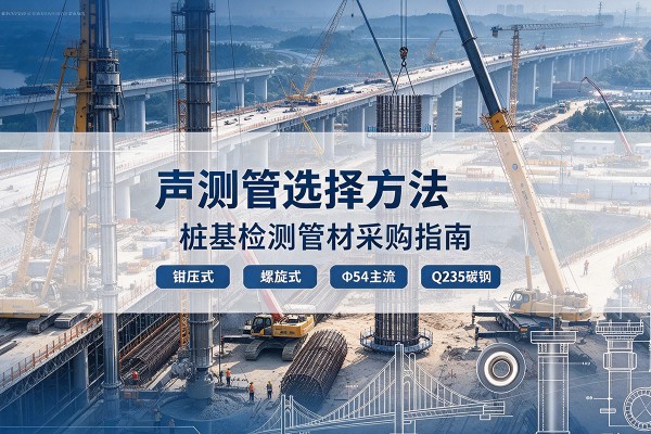 夏邑声测管选型标准