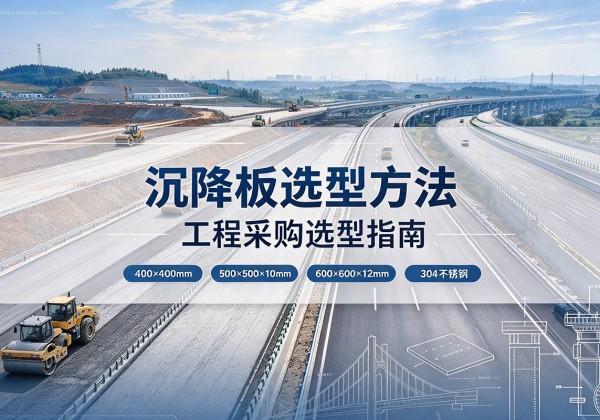 夏邑沉降板选择方法